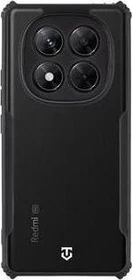 Tactical Quantum Stealth Cover für Xiaomi Redmi Note 14 Pro 5G transparent/schwarz