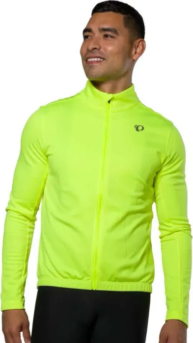 Pearl Izumi Quest Thermal Trikot langarm screaming yellow (Herren)