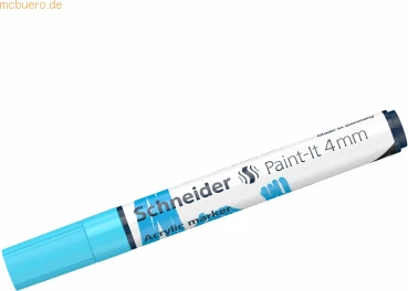 Schneider Paint-It 320 4mm Acrylmarker pastellblau