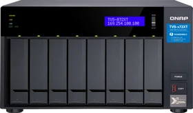 QNAP QuTS hero TVS-872XT-i7-16G, 16GB RAM, 1x RJ-45 10GBase-T, 2x RJ-45 1000Base-T