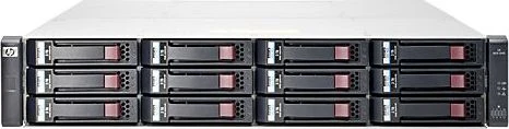 HP StorageWorks SAN MSA 1040, 4GB RAM, 4x SFP+ 8Gb/s Fibre Channel, 2HE