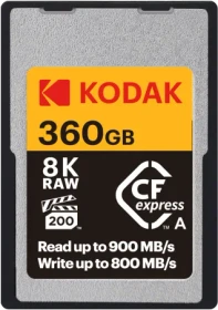 Kodak CFexpress 2.0 Type-A R900/W850 CFexpress Type A 360GB, SD Express EX I