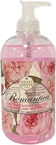 Nesti Dante Romantica Florentine Rose and Peony Flüssigseife, 500ml
