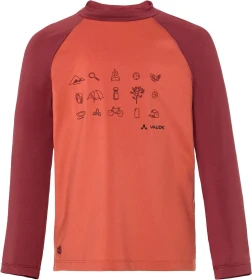 Vaude Solaro III Funktionsshirt langarm hotchili (Junior)