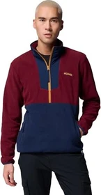 Columbia Sequoia Grove Half Zip Fleece Pullover rich wine/collegiate navy (Herren)