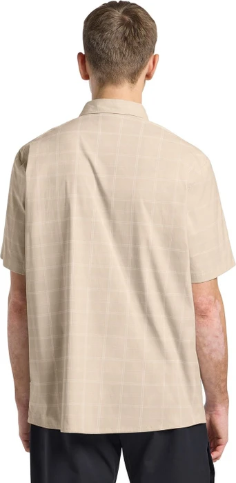 Jack Wolfskin Norbo Hemd kurzarm check oyster (Herren)