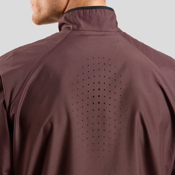 Odlo Essential Light Laufjacke fudge (Herren)
