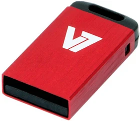 V7 Nano USB-Stick 4GB rot, USB-A, USB 2.0