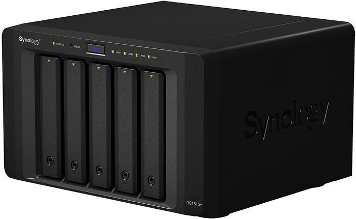 Synology DiskStation DS1515+, 6GB RAM, 4x RJ-45 1000Base-T, 4x USB-A 3.0