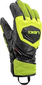 Leki WCR Venom 3D Skihandschuhe black/ice lemon (Junior)