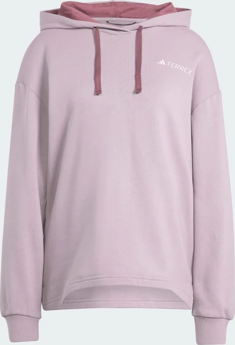 adidas Terrex Logo Hoodie preloved fig (Damen)