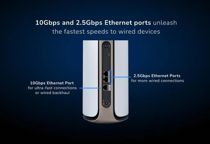 Netgear Orbi Wi-Fi 7, 970 Serie RBE970, Satellit, BE27000