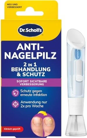 Scholl 2in1 Stift bei Nagelpilz, 3.8ml