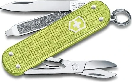 Victorinox Classic SD Alox Taschenmesser lime twist