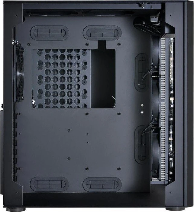 Lian Li PC-O8 schwarz, Glasfenster, RGB-Beleuchtung