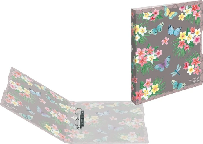 Herlitz easy orga to go Ringbuch 2-Ring, 25mm, A4, Ladylike Butterflies