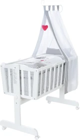 roba Pendelwiege Wiegenset adam & eule