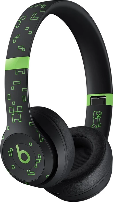 Apple Beats Solo 4 Minecraft Special Edition Charged Black