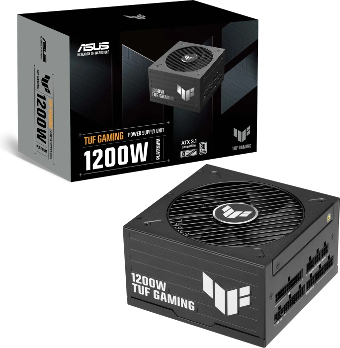ASUS TUF Gaming Platinum, TUF-GAMING-1200P, 1200W, ATX 3.1