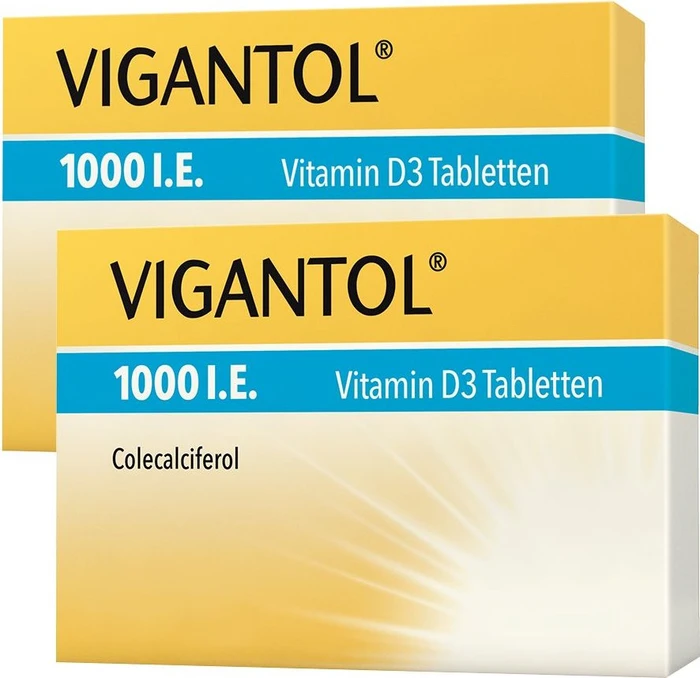 Vigantol 1000 I.E. Tabletten, 400 Stück (2x 200 Stück)