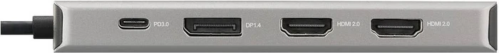 Renkforce 8-in-1 Dockingstation, USB-C 3.0 [Stecker]