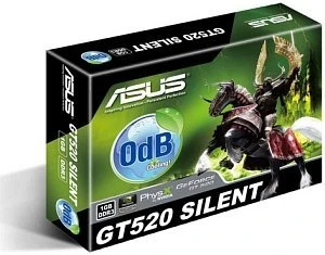ASUS GeForce GT 520, ENGT520 SILENT/DI/1GD3[LP], 1GB DDR3, VGA, DVI, HDMI