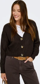 ONLY Carol Strickjacke chocolate torte (Damen)