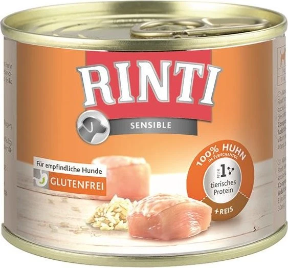 Finnern Rinti Sensible Huhn und Reis, 2.22kg (12x 185g)