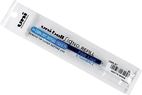 Uni-Ball UMR-87 Gel-Mine 0.4mm blau