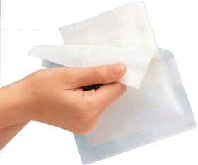 Lohmann & Rauscher Gazin Mullkompresse steril 8-fach, 10 x 10cm, 300 Stück (30x 10 Stück)