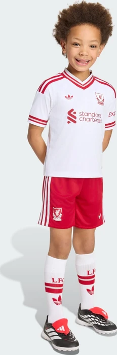 adidas Liverpool FC 2026/2027 Auswärtsausrüstung kurzarm (Junior)