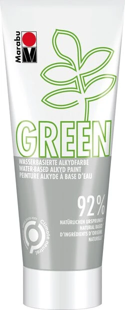 Marabu Green Alkydfarbe, steingrau, 100ml