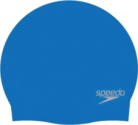 Speedo Silikon Badekappe blau