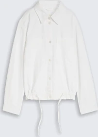 Tom Tailor Lightweight Kordelzug Jeansjacke white denim (Damen)