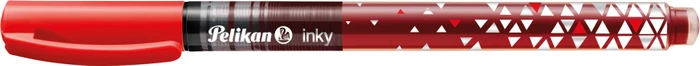 Pelikan inky Tintenroller (Mine) rot, Rechtshänder, Faltschachtel