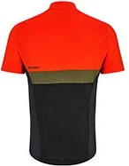 Ziener Narran Trikot kurzarm rot/schwarz (Herren)