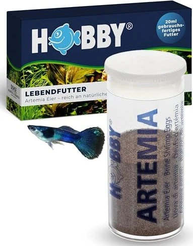 Hobby Artemia Eier - Artemia-Eier zum Herstellen von Lebendfutter, 20g, 40ml