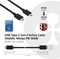 Club 3D USB-C 3.1 Kabel, 10Gb/s, 4K60Hz, 100W PD, USB-C 3.1 Stecker auf USB-C 3.1 Stecker, 0.8m Vorschaubild