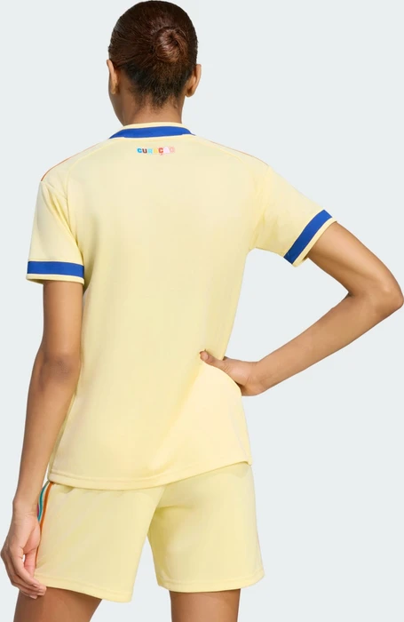 adidas FIFA WM 2026 Curacao Auswärtstrikot kurzarm almost yellow (Damen)