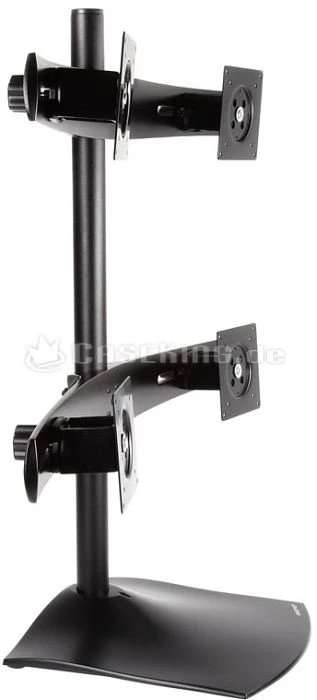 Ergotron DS100 Standfuß für 4 Monitore horizontal/vertikal