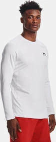 Under Armour ColdGear Fitted Funktionsshirt langarm weiß/schwarz (Herren)