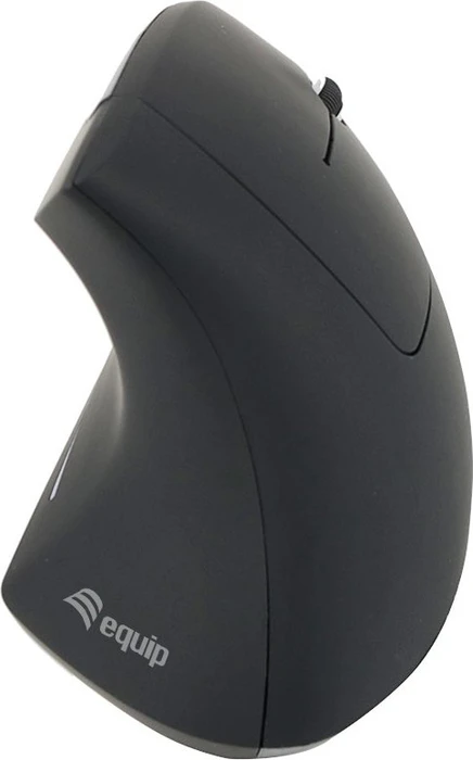 Equip Vertical Ergonomic Wireless Mouse schwarz, USB