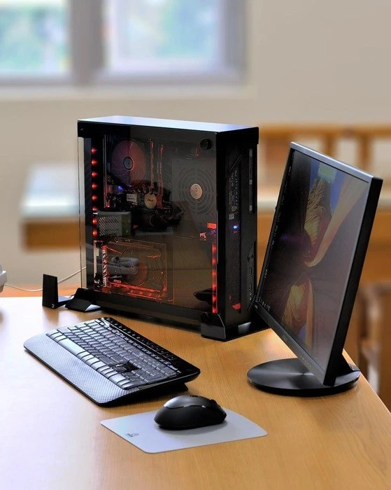 Lian Li PC-O5 schwarz, Glasfenster, Mini-ITX