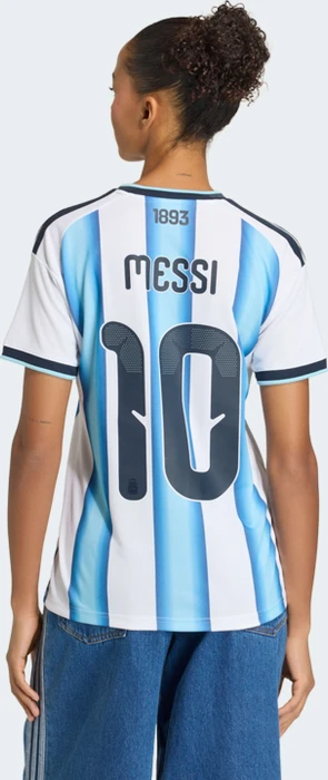 adidas FIFA WM 2026 Argentinien Messi Heimtrikot kurzarm (Damen)