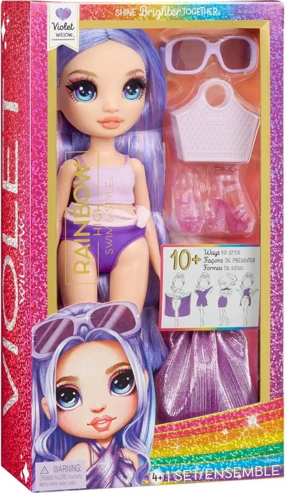 MGA Entertainment Rainbow High - Swim & Style - Violet