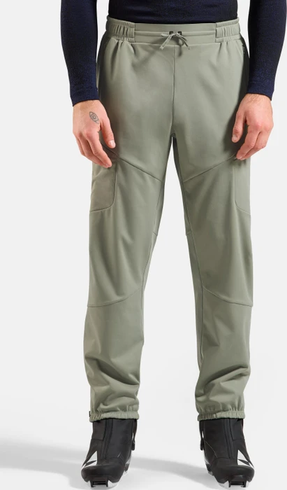 Odlo Zeroweight X-Warm Laufhose lang shadow (Herren)