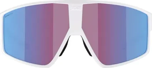 Bliz P002 matte white/rose-violet blue mirror