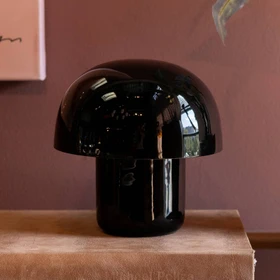 Kare Design Mushroom Tischleuchte schwarz