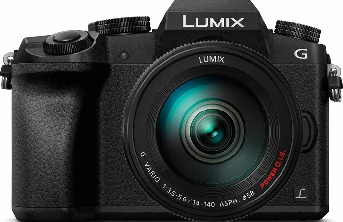 Panasonic Lumix DMC-G70 schwarz mit Objektiv Lumix G Vario 14-140mm 3.5-5.6 ASPH OIS