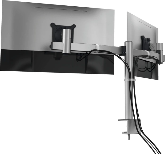Durable Monitor Halterung silber